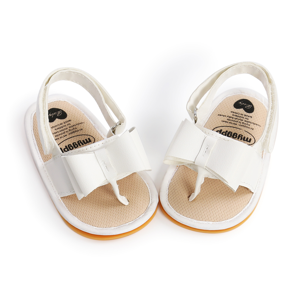 New Infant Kid Roman Sandal Lovely Infant Baby Girl Soft Sole Toddler Boy Shoes Bowknot Non-slip Sandals Moccasin