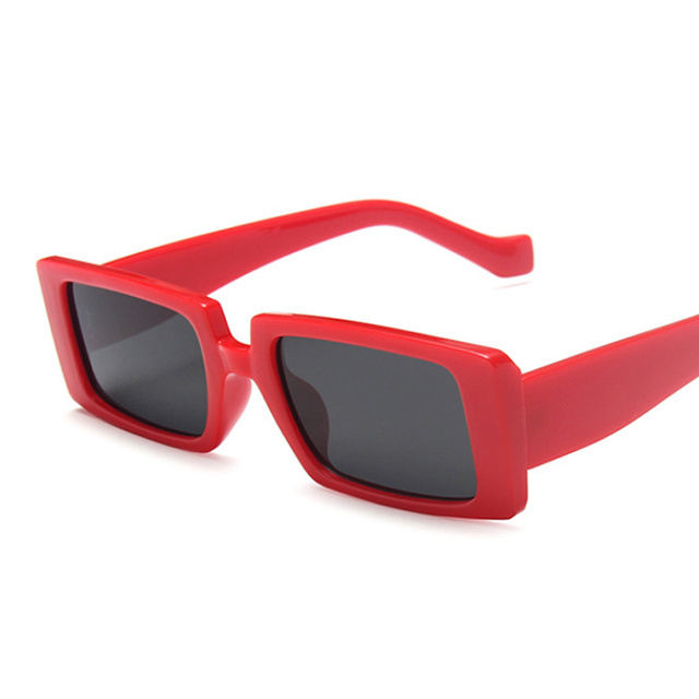 Fashion Square Sunglasses Women Candy Colors Ins Style Sun Glasses Male Female Brand Designer Small Frame Mirror