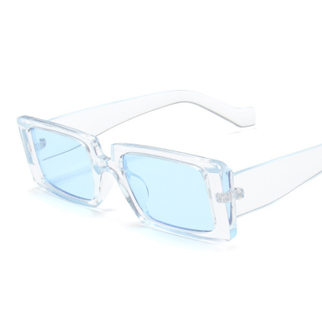 Fashion Square Sunglasses Women Candy Colors Ins Style Sun Glasses Male Female Brand Designer Small Frame Mirror