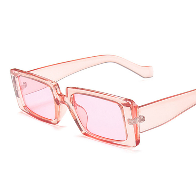 Fashion Square Sunglasses Women Candy Colors Ins Style Sun Glasses Male Female Brand Designer Small Frame Mirror