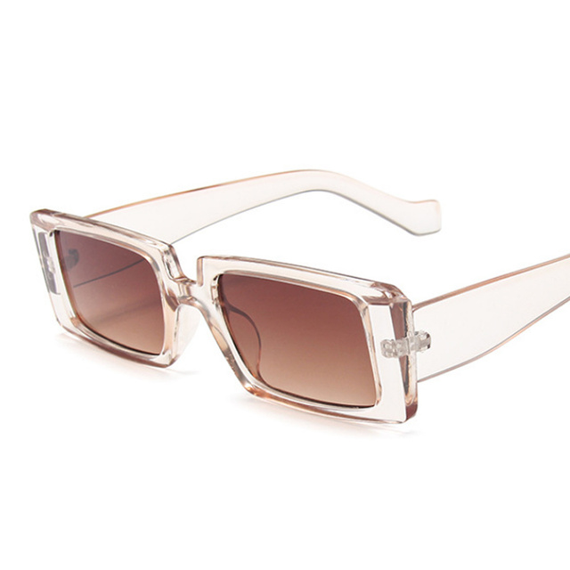 Fashion Square Sunglasses Women Candy Colors Ins Style Sun Glasses Male Female Brand Designer Small Frame Mirror