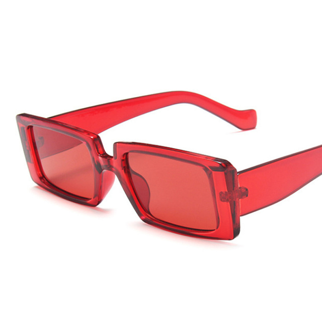 Fashion Square Sunglasses Women Candy Colors Ins Style Sun Glasses Male Female Brand Designer Small Frame Mirror