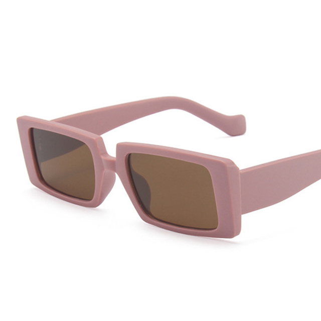 Fashion Square Sunglasses Women Candy Colors Ins Style Sun Glasses Male Female Brand Designer Small Frame Mirror