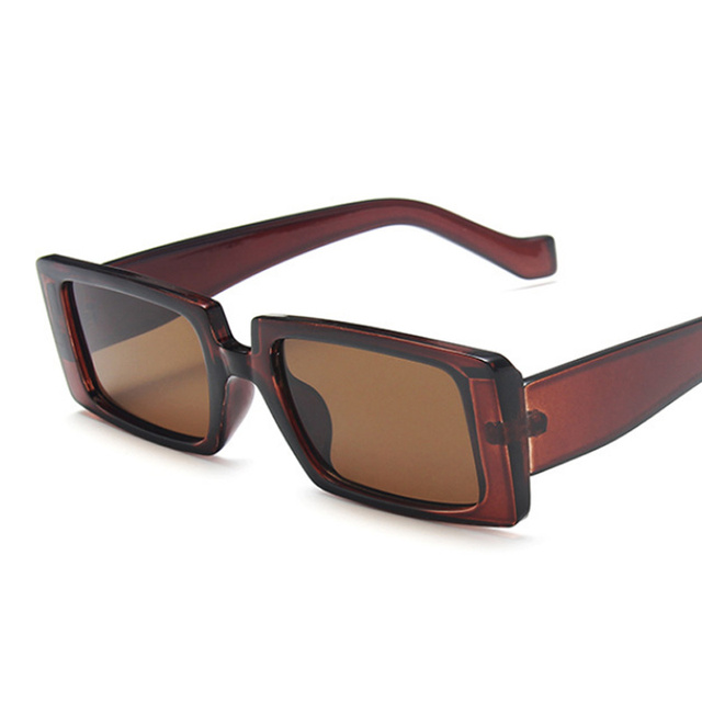 Fashion Square Sunglasses Women Candy Colors Ins Style Sun Glasses Male Female Brand Designer Small Frame Mirror