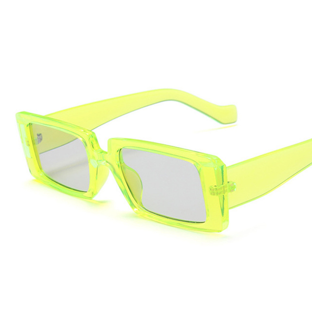 Fashion Square Sunglasses Women Candy Colors Ins Style Sun Glasses Male Female Brand Designer Small Frame Mirror