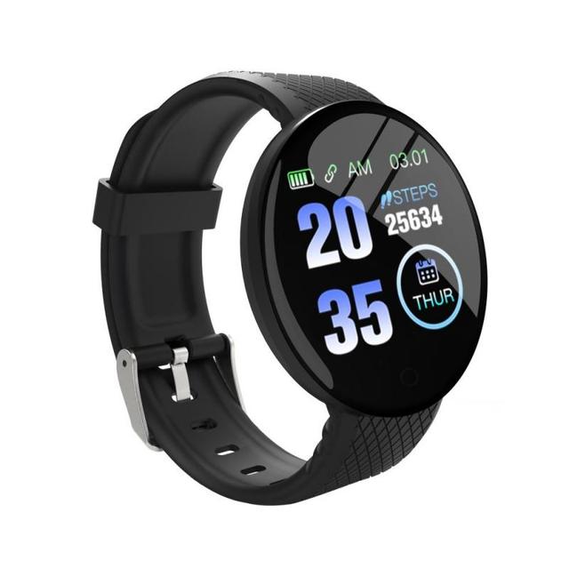 New D18 Sport Smart Watch Smart Band Fitness Tracker Heart Rate Monitor Blood Pressure Waterproof Smartwatch For Android IOS
