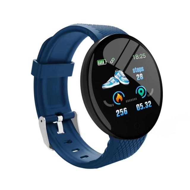 New D18 Sport Smart Watch Smart Band Fitness Tracker Heart Rate Monitor Blood Pressure Waterproof Smartwatch For Android IOS