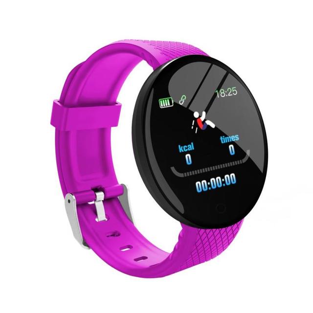 New D18 Sport Smart Watch Smart Band Fitness Tracker Heart Rate Monitor Blood Pressure Waterproof Smartwatch For Android IOS