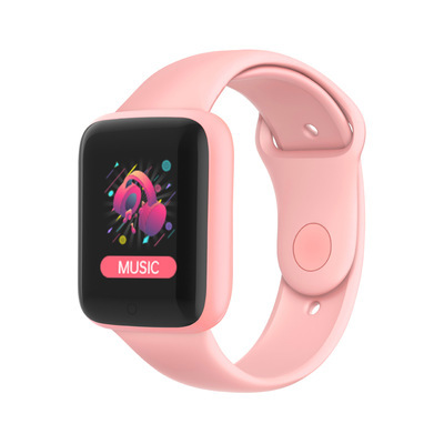 New Y68 Women Smart Wristbands Sport Fitness Pedometer Color Screen Walk Step Counter Sport Watches Children Men Smart