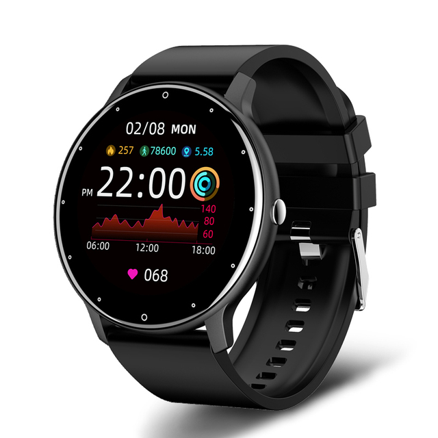 2021 Fashion Smart Watches Heart Rate Blood Pressure Multifunctional Sport Watch Men Woman Waterproof Smartwatch Women