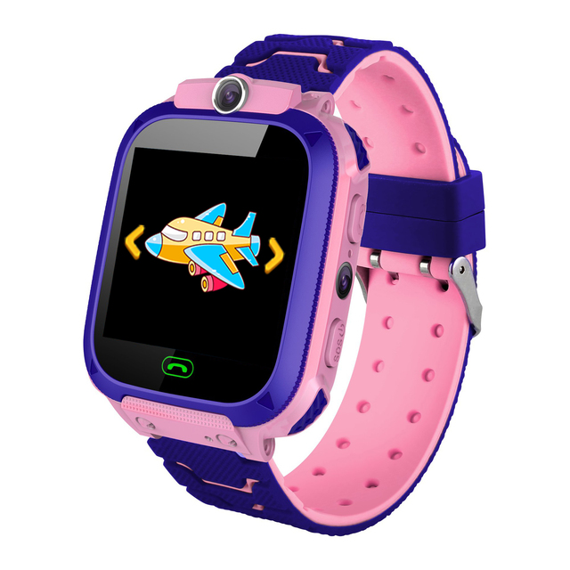 smart watch kids gps Q12S Waterproof baby SOS Positioning SIM Card Anti-lost Smart watch children Tracker smart clock Call watch