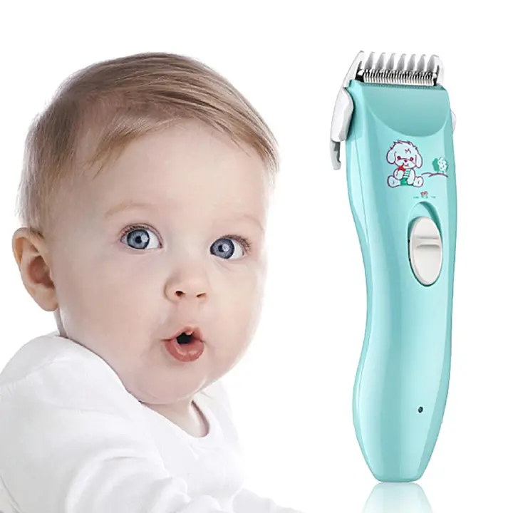 Silent Baby Hair Clipper Kids Hair Trimmers Chargeable Waterproof Professional Cordless Hair Clipper For Babies Children Infant