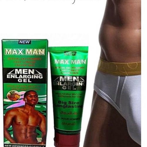 Max Man,Men Enlarging Gel,Last Longer&Sexual Excitement.