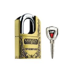 Mindy 3 Keys Heavy Duty Warehouse Shrouded Hardened Keyed Padlock Top Security Lock