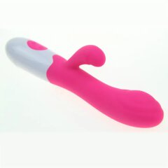 Rabbit Vibrator Enlarged Veined Head Dildo for G-Spot Clit Stimulation Sex Toy for Women