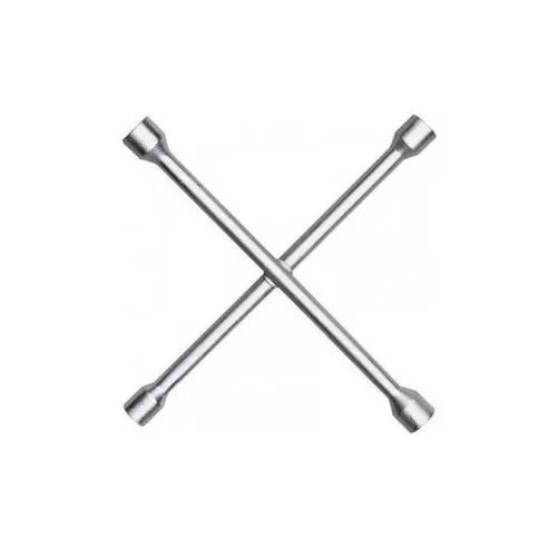 4 Way Cross Car Wheel Nut Lug Wrench Spanner Tool