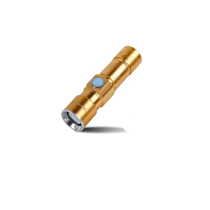 USB Telescopic Flashlight