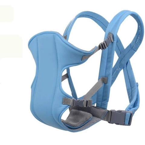 Baby Carrier Sling Multifunctional Double Shoulders 3-16 months baby blue one size