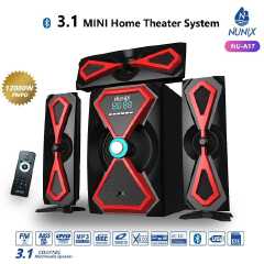 NU A17 Heavy base 3-1 mini home theatre system with Bluetooth connection