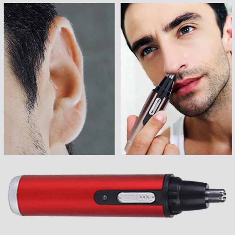 Nose Hair Trimmer USB Rechargeable Electric Shaving Eyebrows Safe Hair Trimming Tool Beard Care Ear Trimmer
