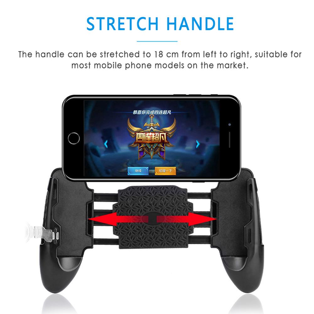 3 IN 1 GamePads Mobile Game  Joystick Controller Gaming Trigger Control Shooter Button Game Accessories