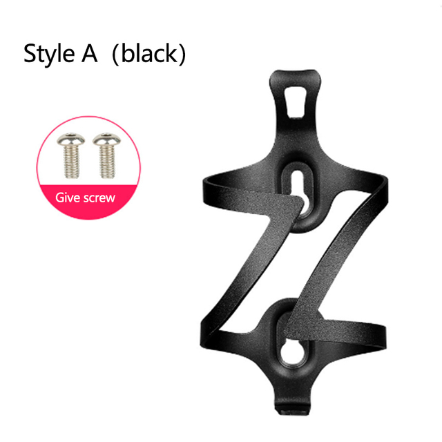Bicycle bottle cage Aluminum alloy bottle cage One-piece molding Cycling Mountain bike riding equipment accessories