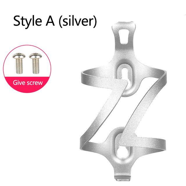 Bicycle bottle cage Aluminum alloy bottle cage One-piece molding Cycling Mountain bike riding equipment accessories