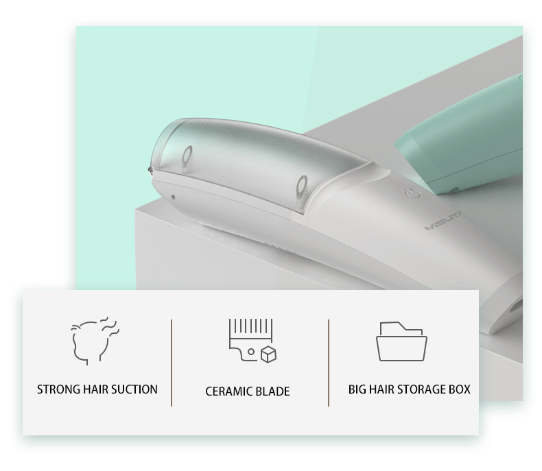 Baby Hair Trimmer USB Eletric Protable Low Noise Baby Care Children Shaver Kids Hair clipper