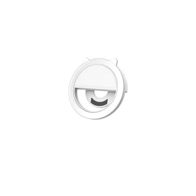 Universal Selfie Lamp Mobile Phone Lens Portable Flash Ring LED Luminous Ring Clip Light