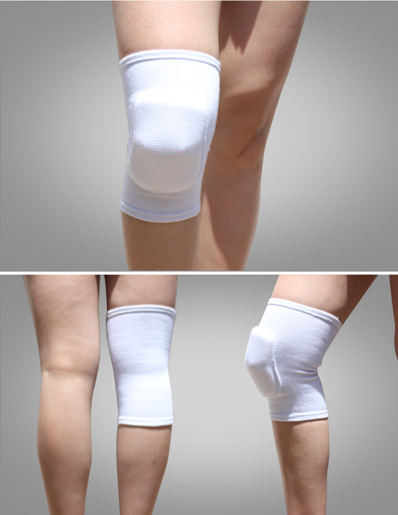 1 Pair Nylon Football Volleyball Soccer Knee Pads Cycling Knee Support Yoga Basketball Training Protection Dance Pads Kids