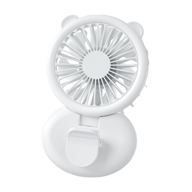 Mobile Phone Selfie Ring Lens 3-level Brightness Portable Fill Light Lamp Clip-on For Smartphone Light Handheld Fan USB Charge