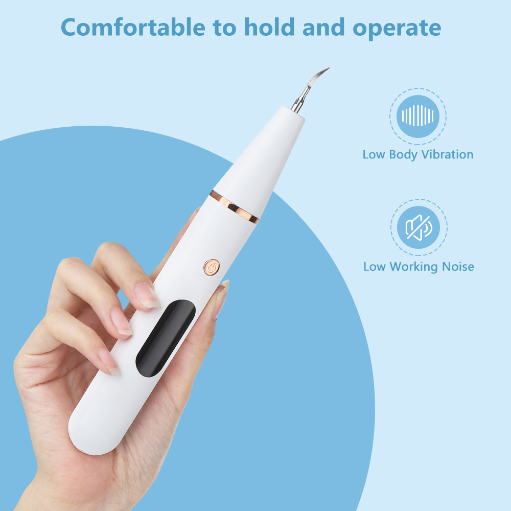Electric Ultrasonic Scaler for Teeth Whitening Cleaning Dental Calculus Plaque Remover Tartar Eliminator Dental Stone Removal