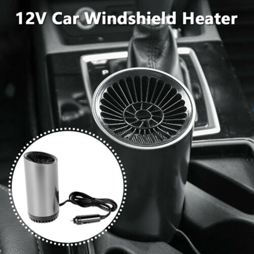 2 in 1 Heater Cooler for Auto Car Heater Cup Shape Car Warm Air Blower Electric Fan Windshield Defogging Demister Defroster