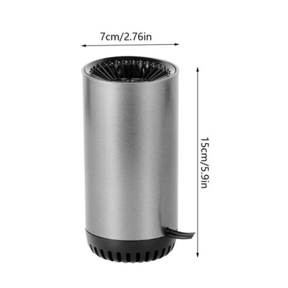 2 in 1 Heater Cooler for Auto Car Heater Cup Shape Car Warm Air Blower Electric Fan Windshield Defogging Demister Defroster