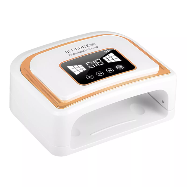 plug-in Nail Lamp 120W Rechargeable Nail Dryer Manicure Machine Professional Nail Polish Curling Lamp for Nail