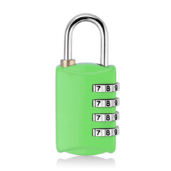 Nice 4 Digit Dial Combination Code Number Lock Padlock For Luggage Zipper Bag Backpack Handbag Suitcase Drawer Durable Locks