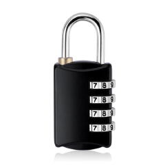 Nice 4 Digit Dial Combination Code Number Lock Padlock For Luggage Zipper Bag Backpack Handbag Suitcase Drawer Durable Locks