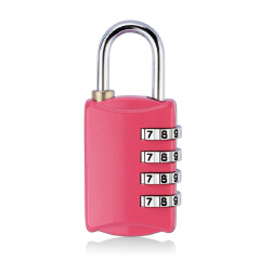 Nice 4 Digit Dial Combination Code Number Lock Padlock For Luggage Zipper Bag Backpack Handbag Suitcase Drawer Durable Locks