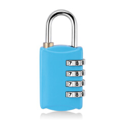 Nice 4 Digit Dial Combination Code Number Lock Padlock For Luggage Zipper Bag Backpack Handbag Suitcase Drawer Durable Locks