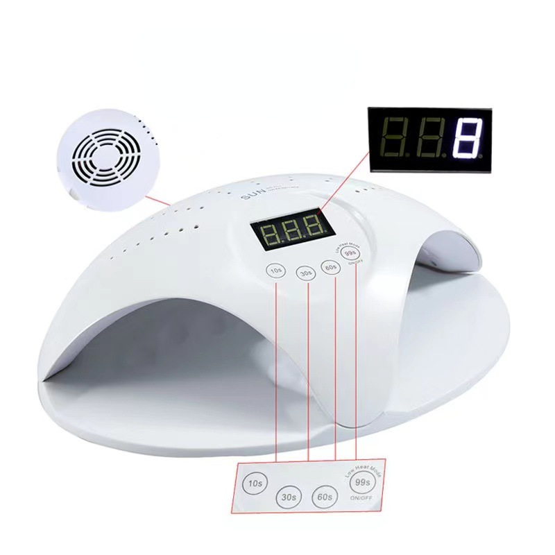 Phototherapy Nail Enhancement Lamp, Fast Drying LED Infrared Induction Flashlight, 48W, Nail Enhancement Equipment view 3