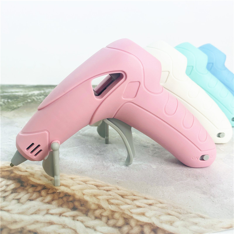 hot melt adhesive rods USB lithium battery glue gun 10W, transparent paint wax sealing DIY tool adhesive