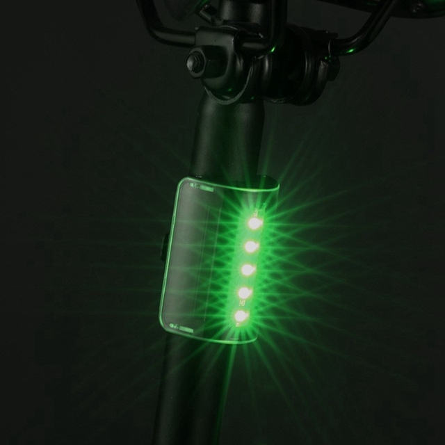 USB Rechargeable Waterproof Cycling Smart Sensing Taillight Road Cycling LED Bicycle Safety Rear Lights Bike Lights Bike Lamp