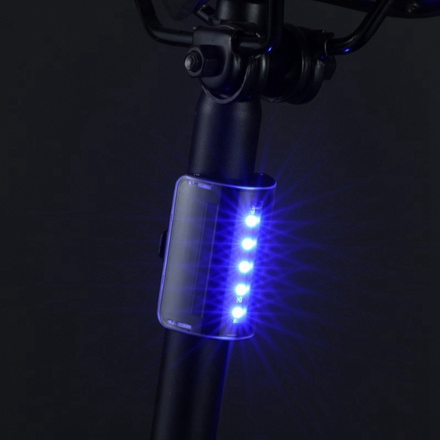 USB Rechargeable Waterproof Cycling Smart Sensing Taillight Road Cycling LED Bicycle Safety Rear Lights Bike Lights Bike Lamp