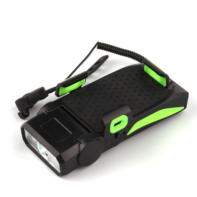 Multifunctional Bicycle Headlight, USB Rechargeable LED Bike Lights, 4000 mAh, Waterproof  with Power Bank Horn Phone Holder
