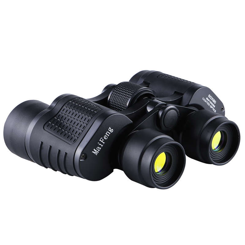 Binoculars 80X80 Long Range 15000m HD High Power Telescope Optical Glass lens Low light night vision for Hunting Sports scope