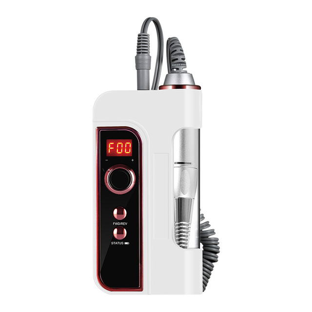 Rechargeable Electric Manicure Drills 35000RPM Brushless Motor Low Noise Large Capacity Battery Portable Nail view 2