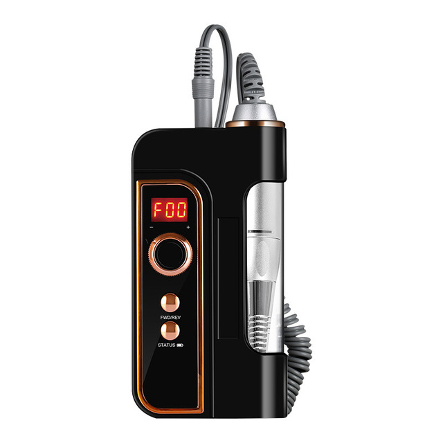 Rechargeable Electric Manicure Drills 35000RPM Brushless Motor Low Noise Large Capacity Battery Portable Nail view 3