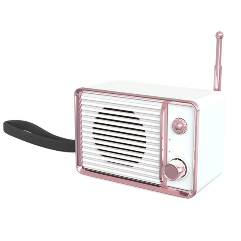 Retro mini Bluetooth Speaker Portable Wireless Loudspeaker Sound System Stereo Music Surround Subwoofer
