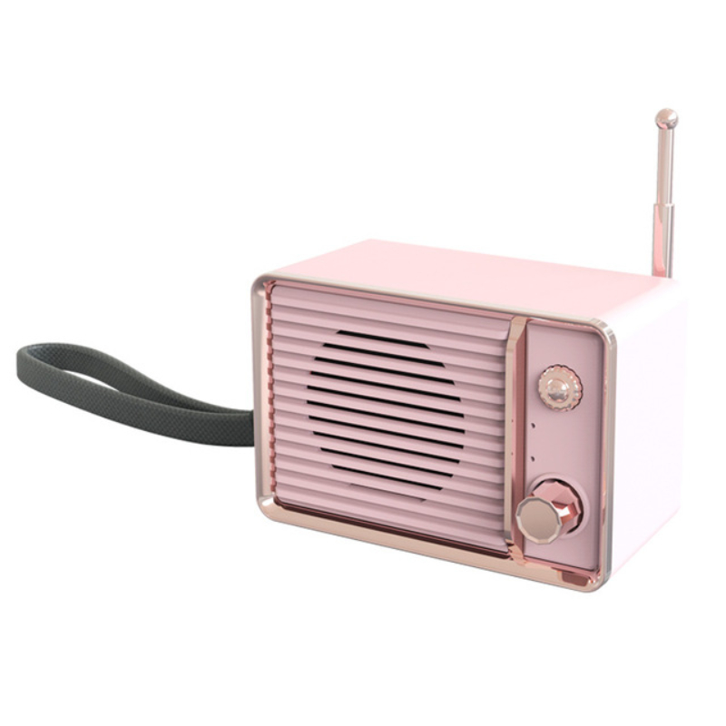 Retro mini Bluetooth Speaker Portable Wireless Loudspeaker Sound System Stereo Music Surround Subwoofer