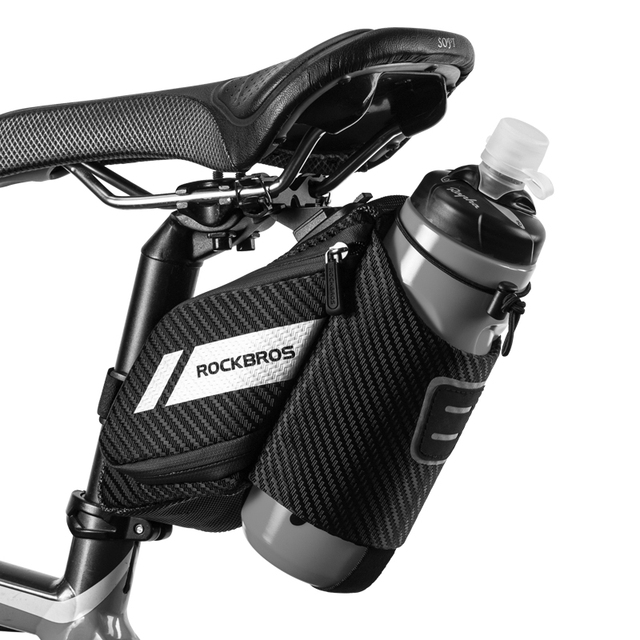 1.5L Bicycle Bag Water Repellent Durable Reflective MTB Road Bike With Water Bottle Pocket Bike Bag Accessories Multifunctional Bags